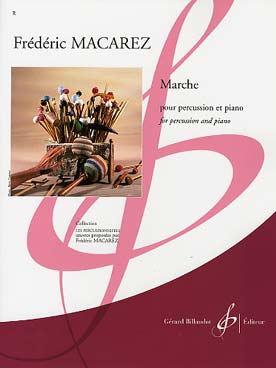 Illustration de Marche pour percussions et piano