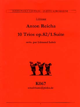 Illustration de 10 Trios op. 82 - Suite N° 1