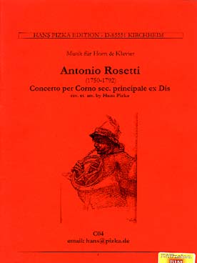 Illustration de Concerto ex Dis per Corno secundo (Kaul  41)