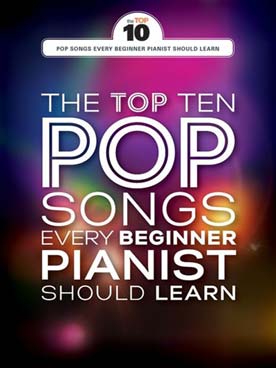 Illustration top ten pop songs beginner pianist