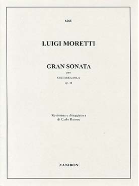 Illustration de Gran sonata op. 11 (Barone)