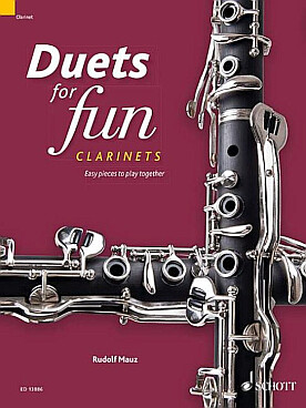 Illustration de DUETS FOR FUN : sélection d'œuvres originales de la renaissance, des ères baroques et modernes