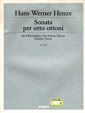 Illustration de Sonata pour 8 cuivres