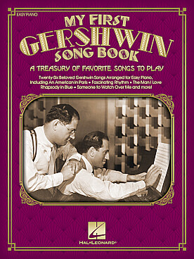 Illustration de My first Gershwin song book (easy piano)