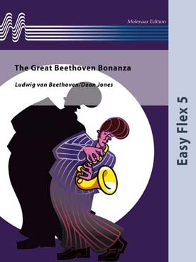 Illustration de The Great Beethoven Bonanza pour fanfare avec 5 parties flexibles