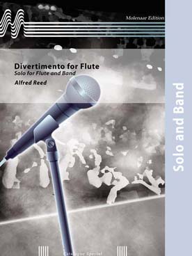 Illustration de Divertimento for flute pour harmonie