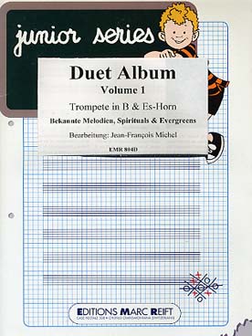Illustration de DUET ALBUM POUR TROMPETTE en si b ET COR - Vol. 1