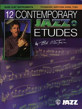 Illustration de 12 Contemporary jazz etudes (BC)