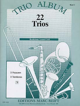 Illustration de 22 TRIOS D'AUTEURS DU 15E ET 16E SIECLES