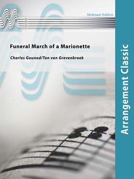 Illustration de Funeral march of a marionette pour harmonie