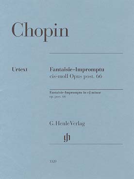 Illustration de Fantaisie-impromptu op. 66 en ut # m - éd. Henle