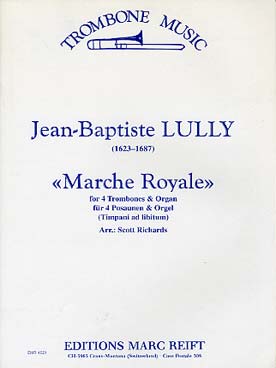 Illustration de Marche royale pour 4 trombones et orgue