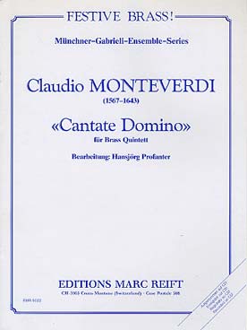 Illustration monteverdi cantate domino