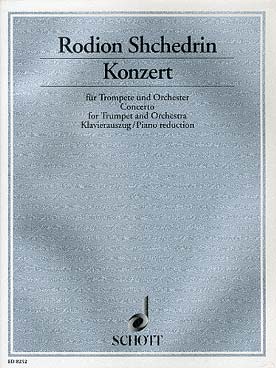 Illustration de Concerto for trumpet and orchestra (piano reduction)   
