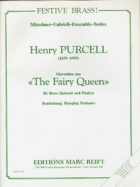 Illustration purcell overture from the fairy queen