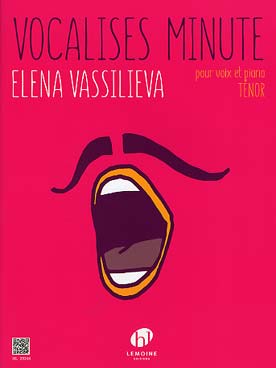 Illustration de Vocalises minute pour voix et piano - Ténor