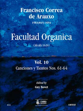 Illustration de Facultad organica - Vol. 10 : Canciones y tientos 61-64