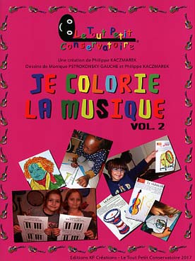 Illustration kaczmarek je colorie la musique vol. 2