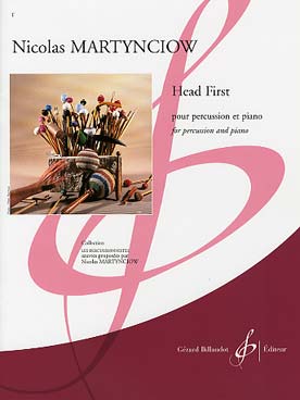 Illustration de Head First pour percussion et piano