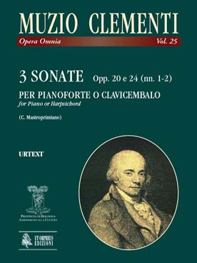 Illustration de 3 Sonates op. 20 et 24 - N° 1 et 2