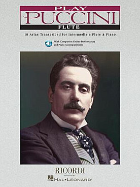 Illustration de Play Puccini flute : 10 airs transcrits