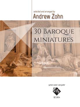 Illustration de 30 BAROQUE MINIATURES