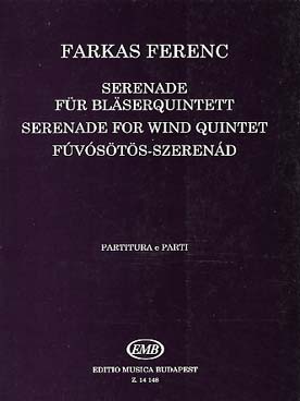 Illustration de Serenade für Bläserquintett (conducteur et parties)