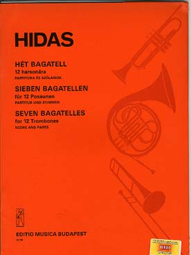 Illustration de Sieben Bagatelles pour 12 trombones (conducteur et parties)