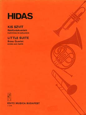 Illustration de Little suite pour 3 trompettes et 1 trombone (conducteur et parties)