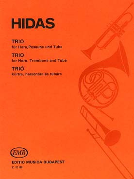 Illustration de Trio pour cor, trombone et tuba (conducteur et parties)