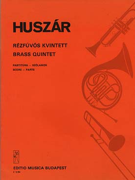 Illustration huszar brass quintet.