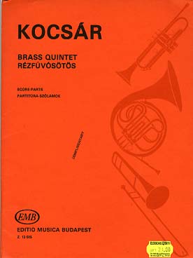 Illustration de Brass quintet (conducteur et parties)
