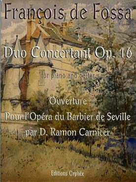 Illustration de Duo concertant, op. 16 Ouverture pour l'opéra du Barbier de Séville