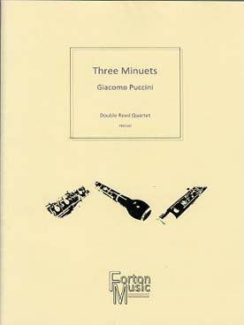 Illustration de 3 Minuets pour 2 hautbois, cor anglais et basson