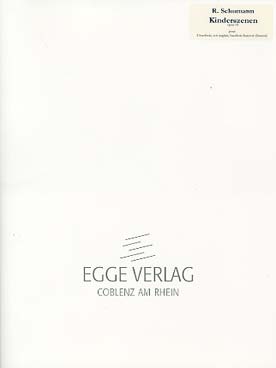 Illustration de Kinderszenen pour 2 hautbois, cor anglais et basson