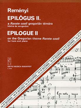Illustration de Epilogue II sur un thème grégorien    