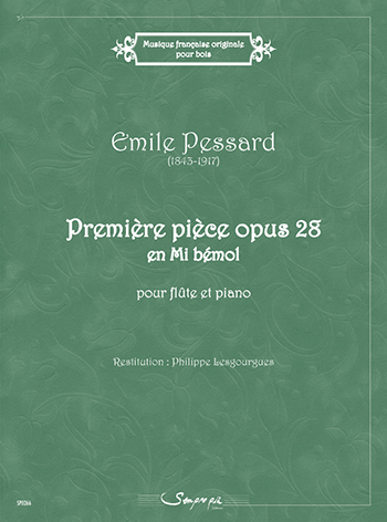 Illustration pessard piece n° 1 op. 28 en mi b maj