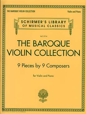 Illustration baroque violin collection (the)