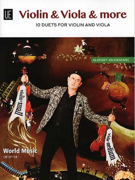 Illustration de Violin & Viola & more : 10 duos pour violon et alto