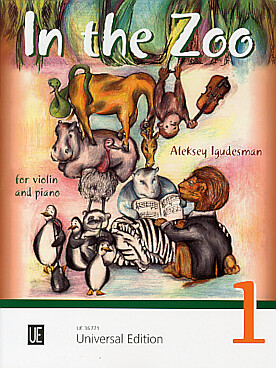 Illustration igudesman in the zoo 1