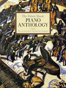 Illustration de The FABER MUSIC PIANO ANTHOLOGY : 73 pièces du 16e au 20e siècle, édition reliée
