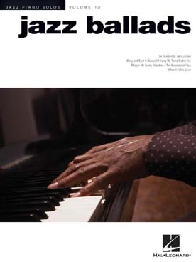 Illustration de JAZZ PIANO SOLOS SERIES - Vol. 10 : JAZZ BALLADS
