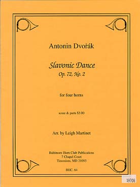 Illustration dvorak slavonic dance op. 72/2