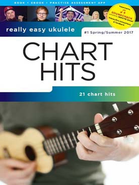 Illustration really easy ukulele chart hits #1 2017