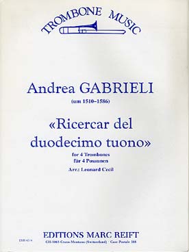 Illustration de Ricercar del duodecimo tuono