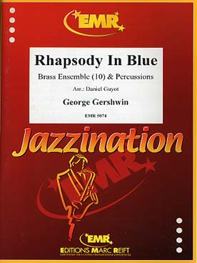 Illustration de Rhapsody in blue pour ensemble de 10 cuivres et percussions