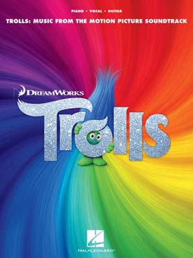 Illustration de TROLLS : musique du film d'animation DreamWorks (P/V/G)