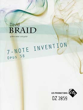 Illustration braid 7-note invention op. 58