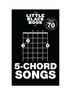 Illustration de The LITTLE BLACK BOOK (paroles et accords) - 5-Chord songs