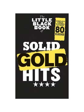 Illustration de The LITTLE BLACK BOOK (paroles et accords) - Solid gold hits